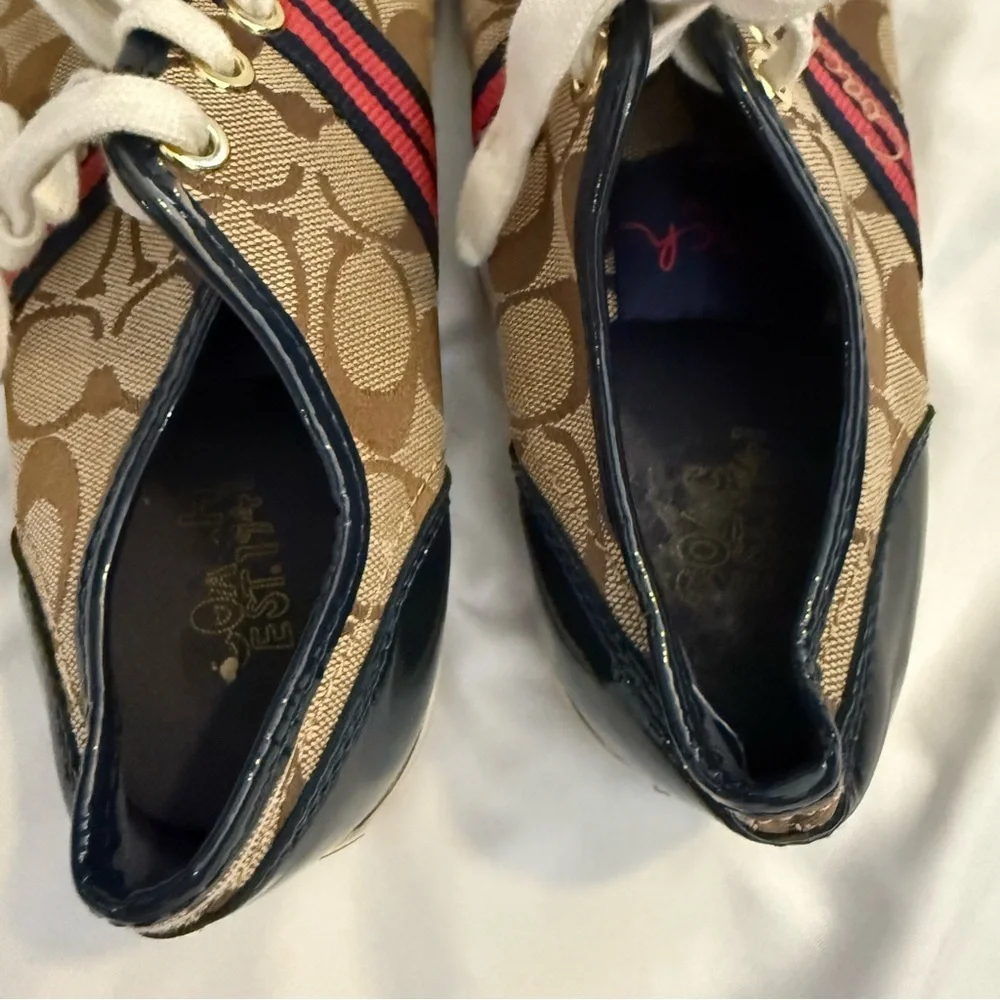 EUC Vintage Coach Poppy Series Folly Sneaker